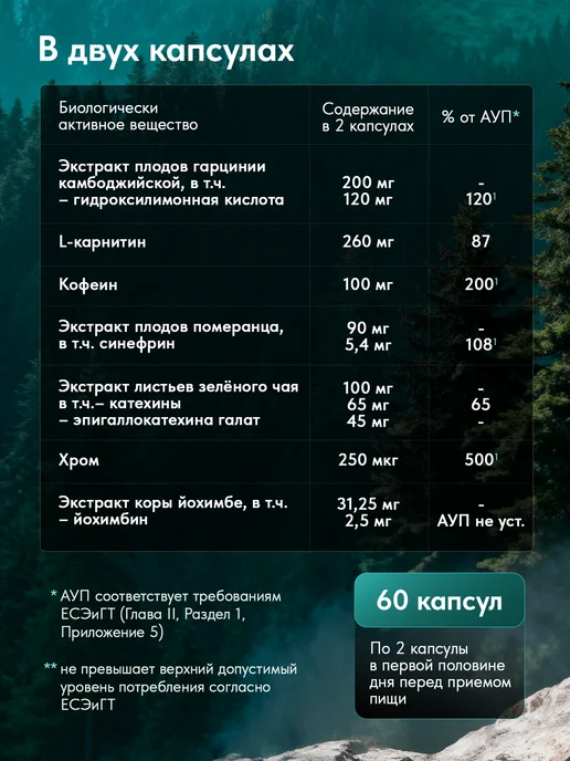 ЖиВивек Жиросжигатель SLIMBALANCE капсулы для контроля аппетита, 150 мл, фото 5
