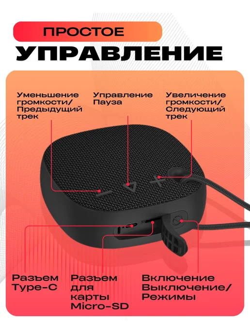 Coffeesoft Беспроводная Bluetooth Колонка, вариант, фото 8