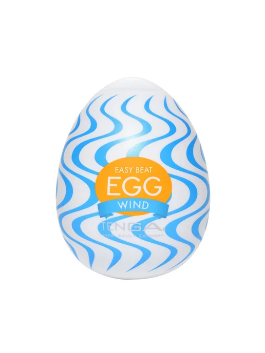 TENGA Мастурбатор-яйцо Wonder Wind, белый, фото 2