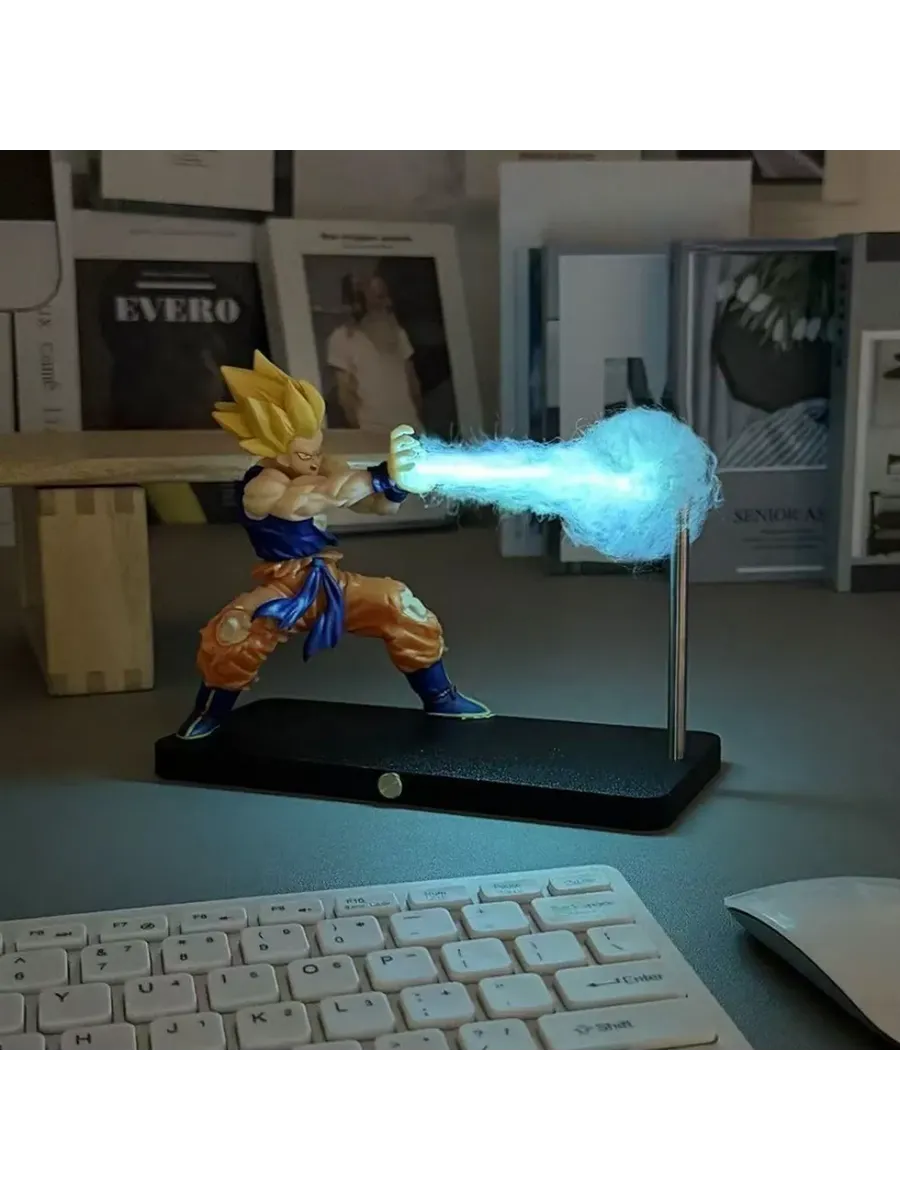 Ночник светильник Сон Гоку Dragon Ball магнитный