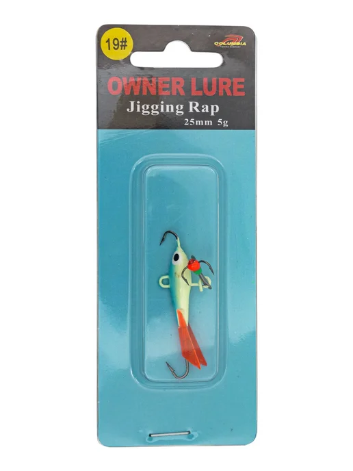 columbia fishing company Балансир для зимней рыбалки на окуня, голубой, фото 3