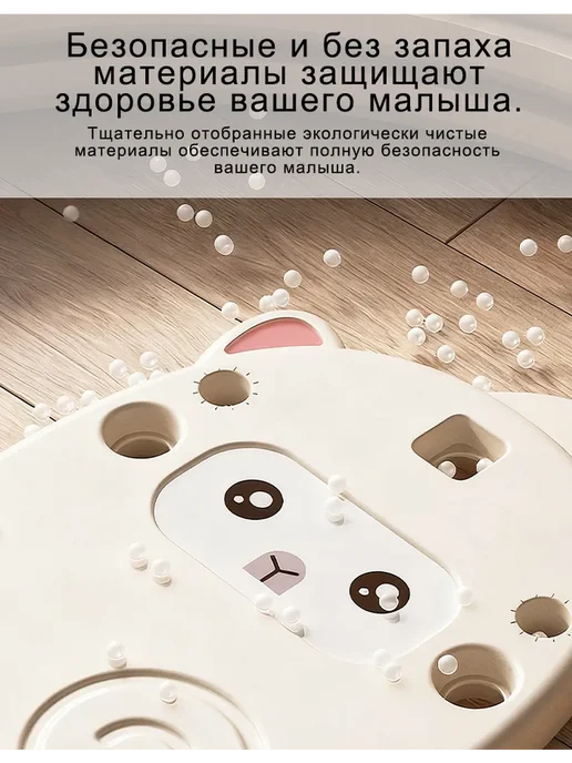 Детская стеллаж шкаф органайзер для игрушек, белый, фото 6