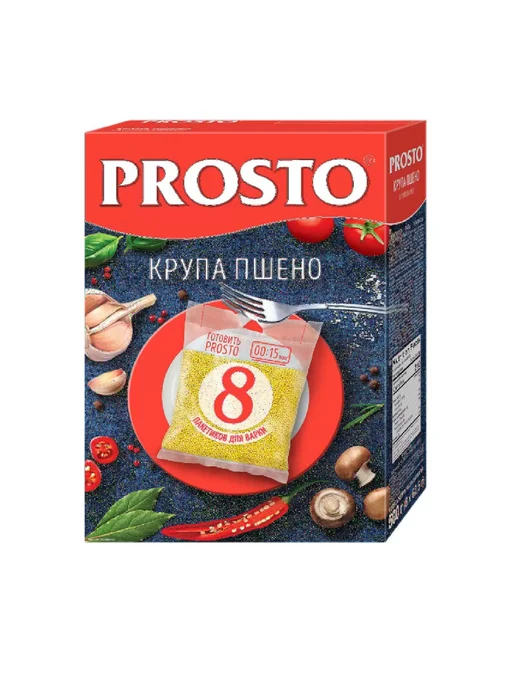 Prosto Пшено шлифованное, 500г, 2 шт, 500 г, 2 шт, фото 2