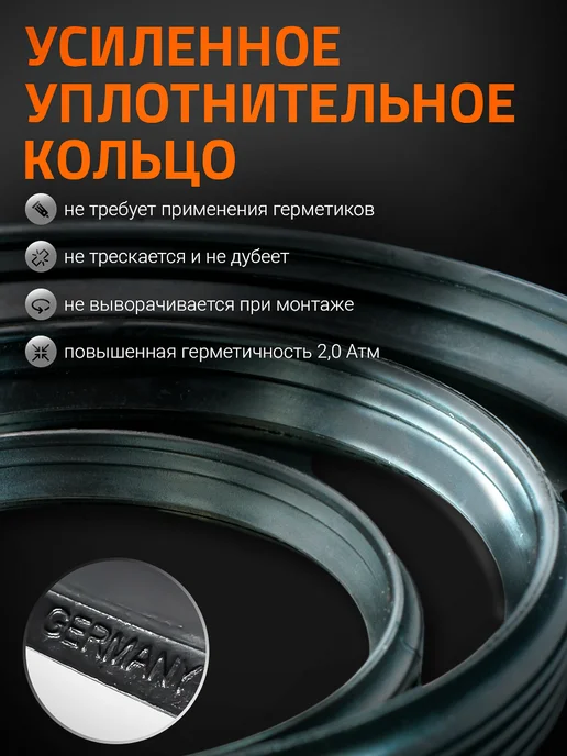 Ostendorf Труба SKEM 58*250, для бесшумной канализации, Skolan dB, 58x250, фото 6