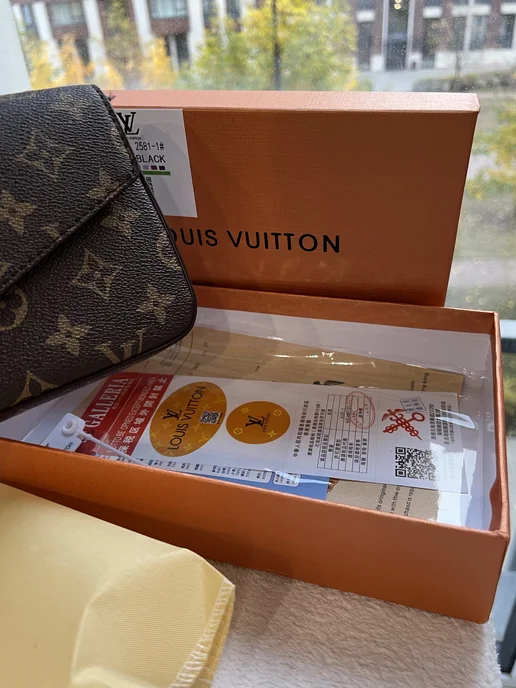 LOUIS VUITTON Сумка клатч c цепью Луи Виттон, красный, фото 8