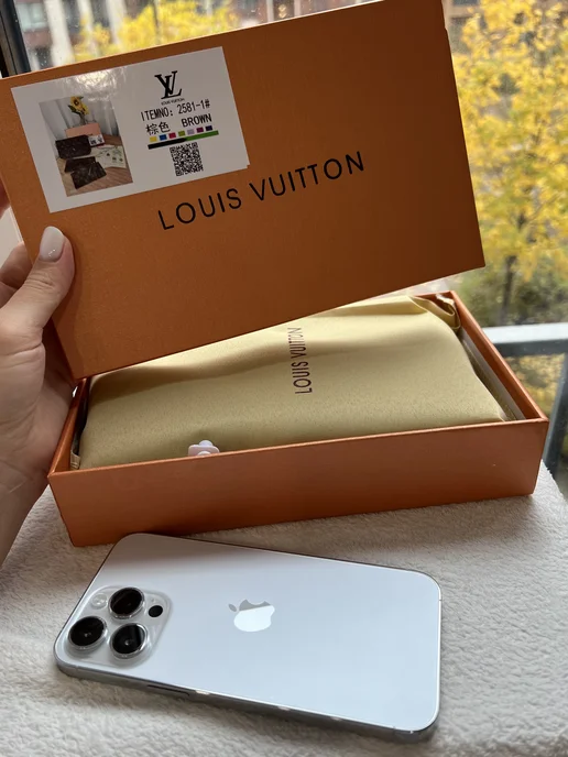 LOUIS VUITTON Сумка клатч c цепью Луи Виттон, желтый, фото 8