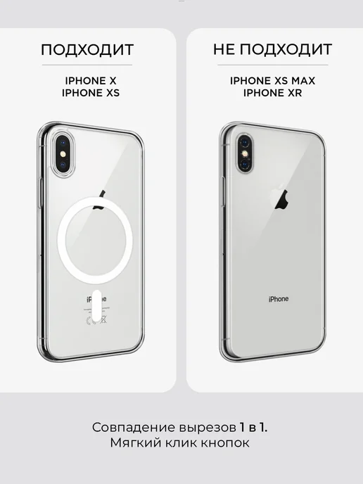 Case Place Чехол на iPhone X iPhone XS MagSafe с бантиками, белый, фото 2