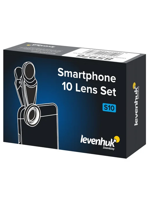 Объектив для смартфона Levenhuk Lens S10, черный, фото 2