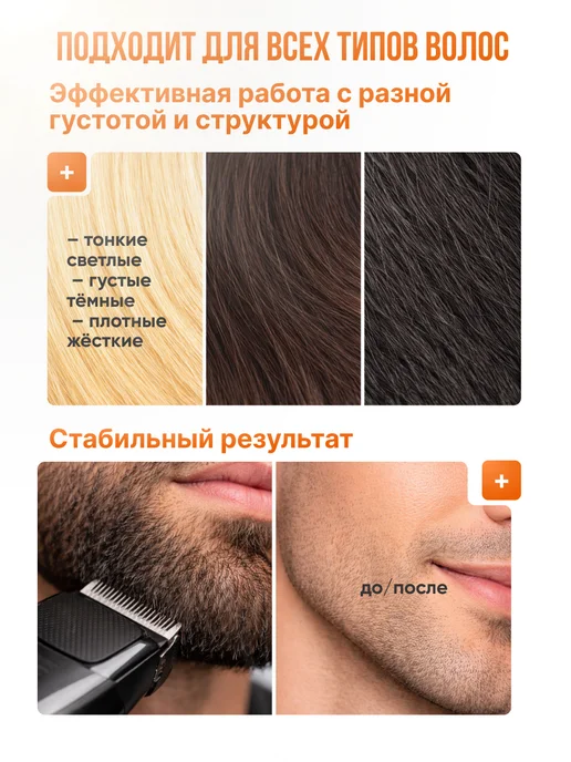 Правильный выбор Триммер для волос, машинка для стрижки, вариант, фото 5