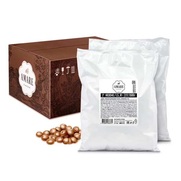 Amare шоколадная глазурь молочная "Сливочная ПРО", 3000 г