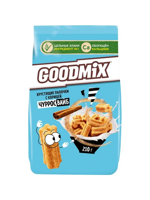 KoiKo Готовый завтрак Goodmix ЧурросВайб Палочки - 1 шт, 1 шт