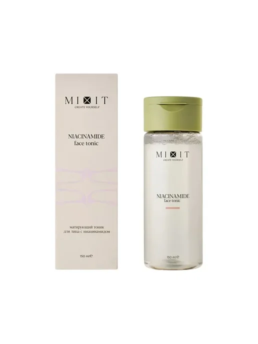 MIXIT Матирующий тоник для лица с ниацинамидом, 150 мл, 150 мл
