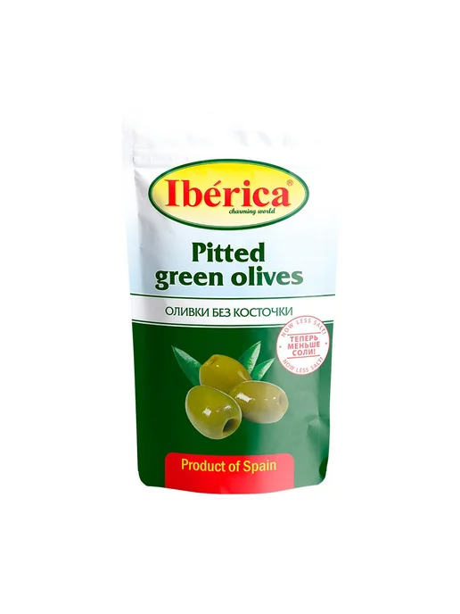 Iberica Оливки зеленые без косточки 170 г, 170 г