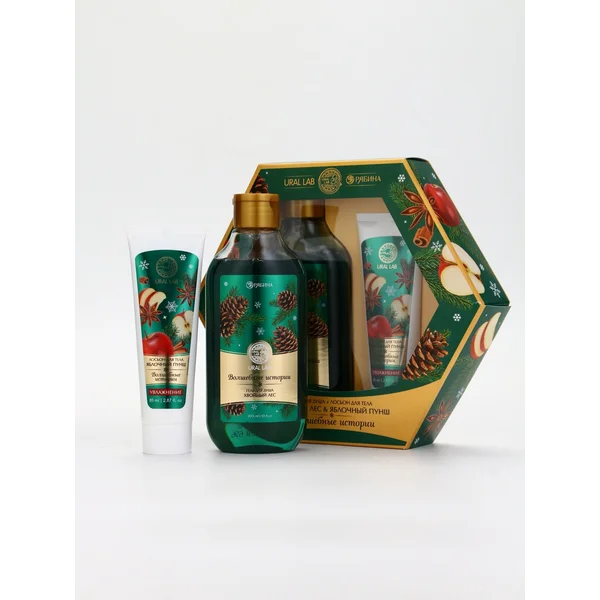 Подарочный набор «Волшебные истории», гель для душа 300 мл и лосьон для тела 85 мл, Ural Lab