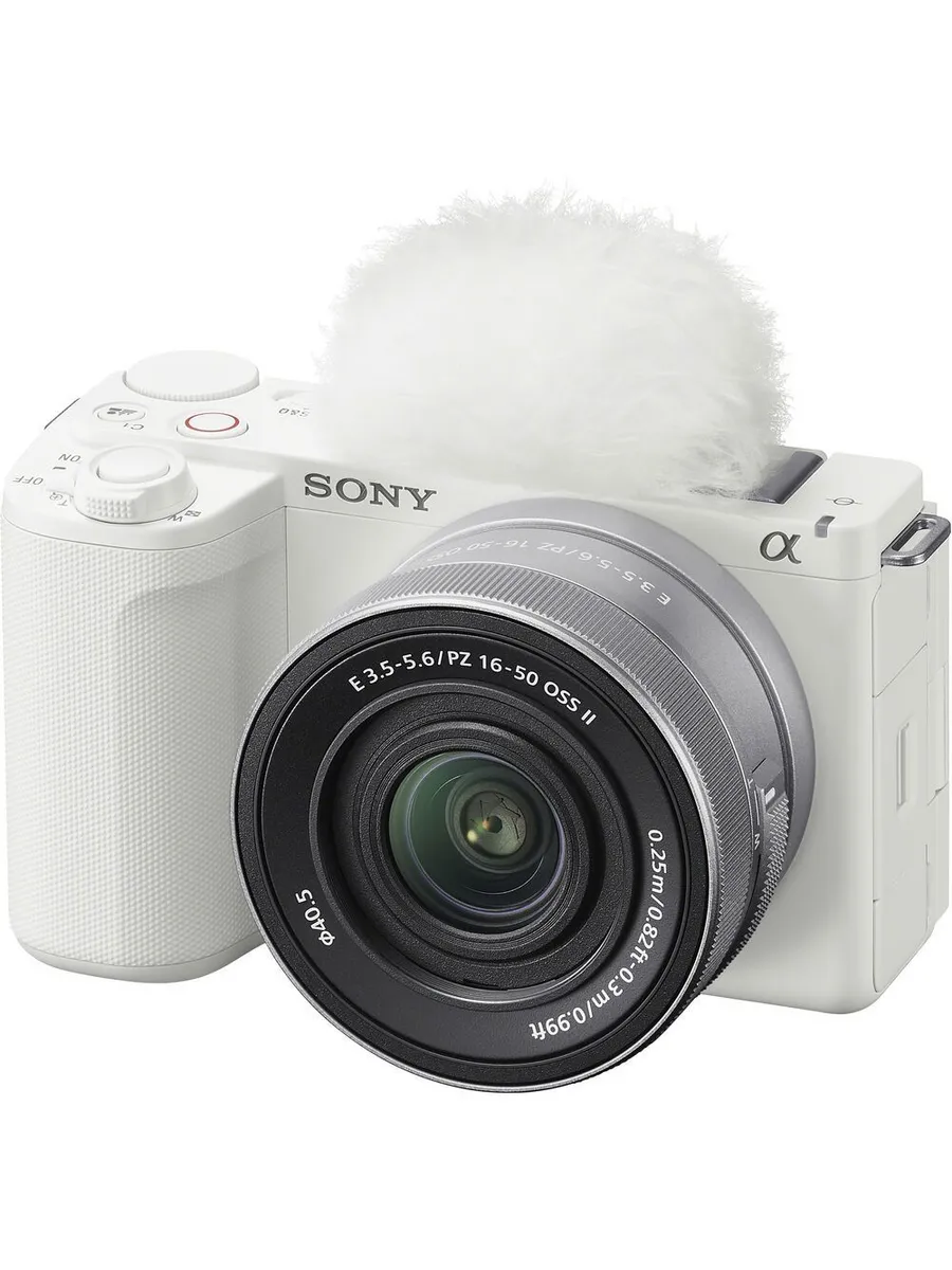 SONY Фотоаппарат ZV-Е10 II Kit 16-50 мм OSS II, Белый