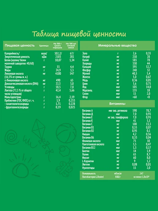 NESTOGEN Смесь детская для вскармливания с 0 мес 2 шт по 300 г, 2 шт, 600 г, фото 7