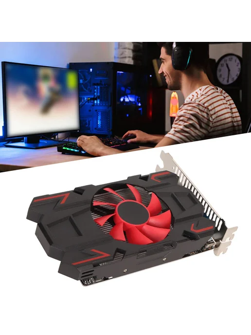 Видеокарта HD7670 4 ГБ DDR5 128 бит, 4 ГБ, фото 2