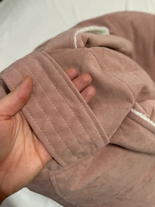 Детские Мечты Кресло мешок груша Ушастик XXXL, оранжевый, фото 5