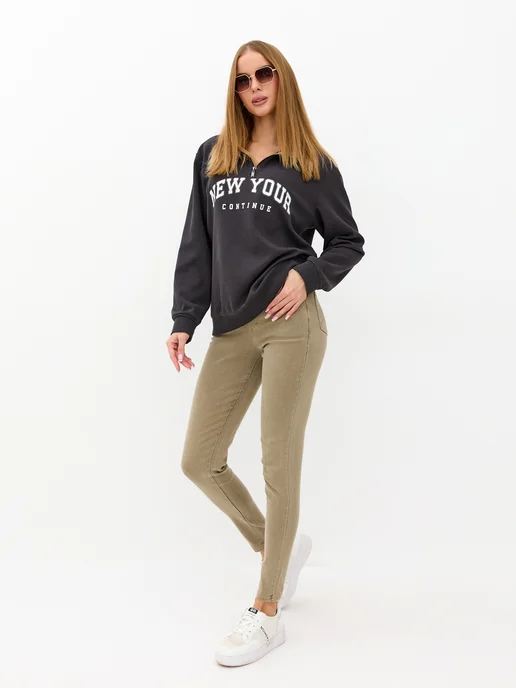 Z&M MODA Джеггинсы с высокой посадкой скинни, вариант, фото 3
