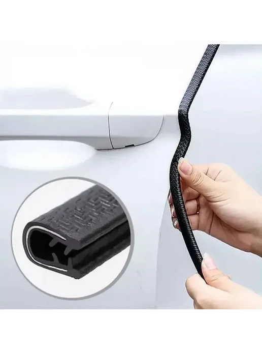 AVAG Молдинг на кромки дверей для Chevrolet Lacetti, черный, фото 4