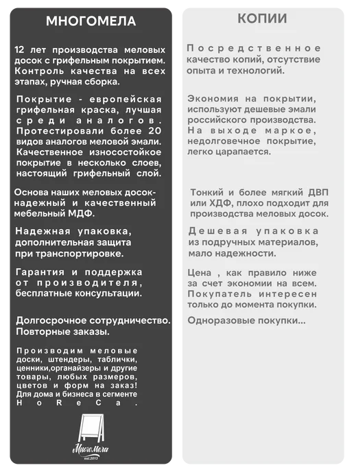 Многомела Меловая доска в раме на стену 80х115см, +мелки и крепеж, 80x115 см, фото 2