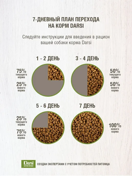 Сухой корм Darsi для собак, крупные, телятина, 10 кг, фото 3