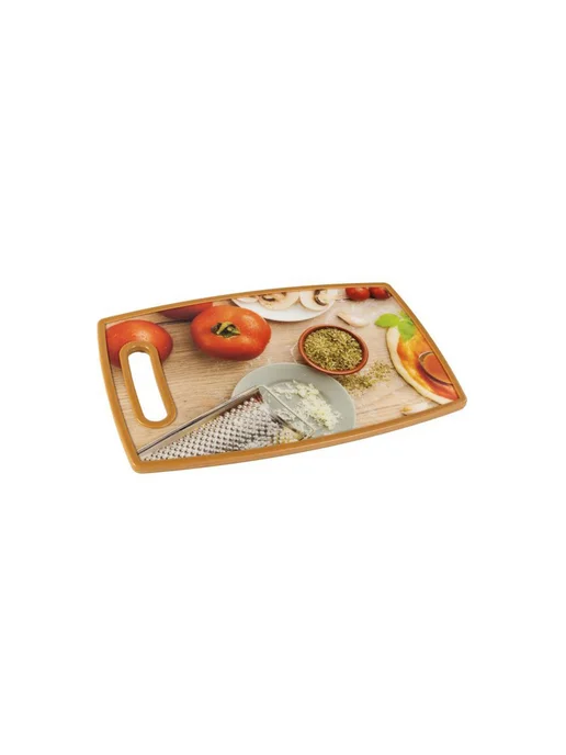Нет бренда Разделочная доска Kitchen World с дизайном Кухня 23х37х1 1, 23x37x1, фото 2