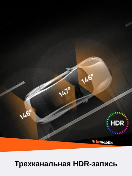70MAI Видеорегистратор DashCam T800 256G+RC24 Русская версия, 256 г, фото 5