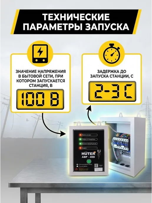 АВР для электрогенератора дизельного 10 кВт АВР-40D — фото 3