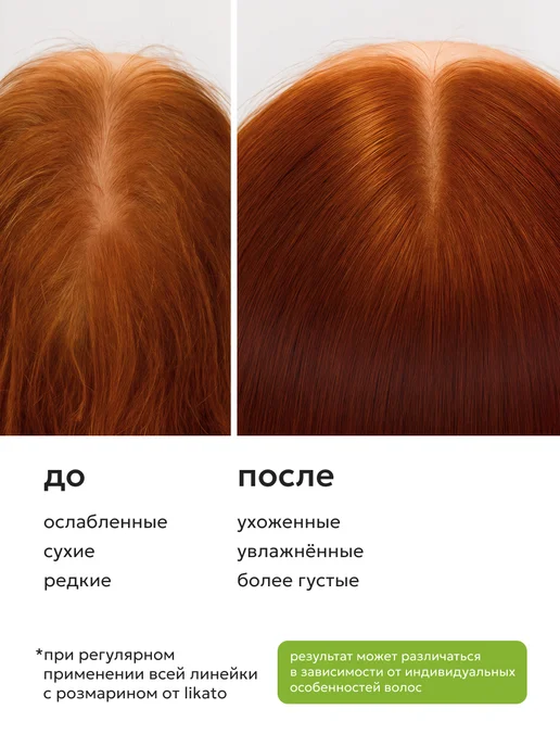 Likato professional Набор для роста волос шампунь и бальзам с розмарином, 2 л, фото 2