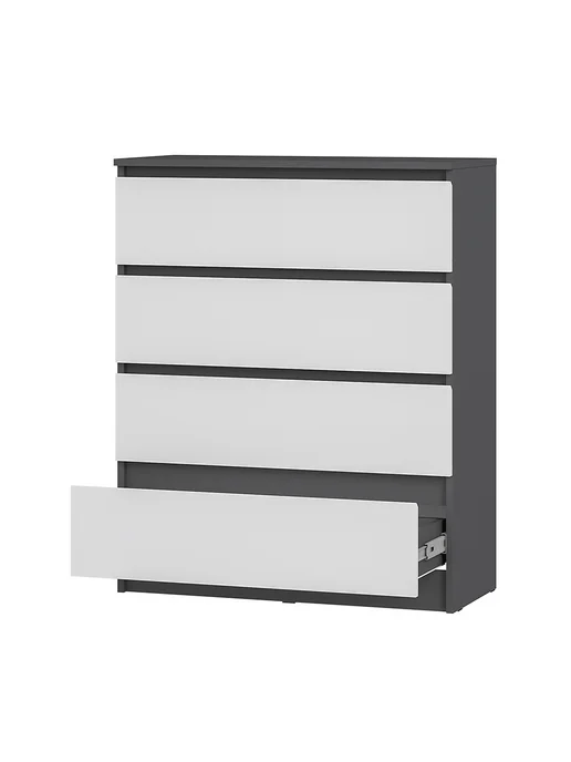 Nikameb Комод с 4 ящиками КМ-02 Шарм, 80х99х37 см, 99x37 см, фото 5