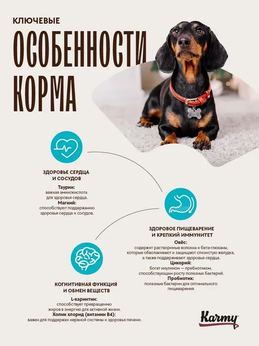Сухой корм KARMY Комплект Hypoallergenic для собак, мелкие, ягненок, 4,2 кг, фото 2
