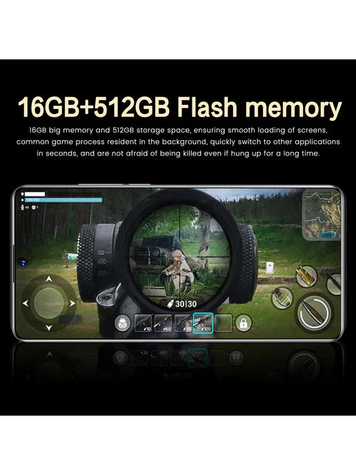 Смартфон VOVE S24ultra 16/512 ГБ, фиолетовый, фото 6