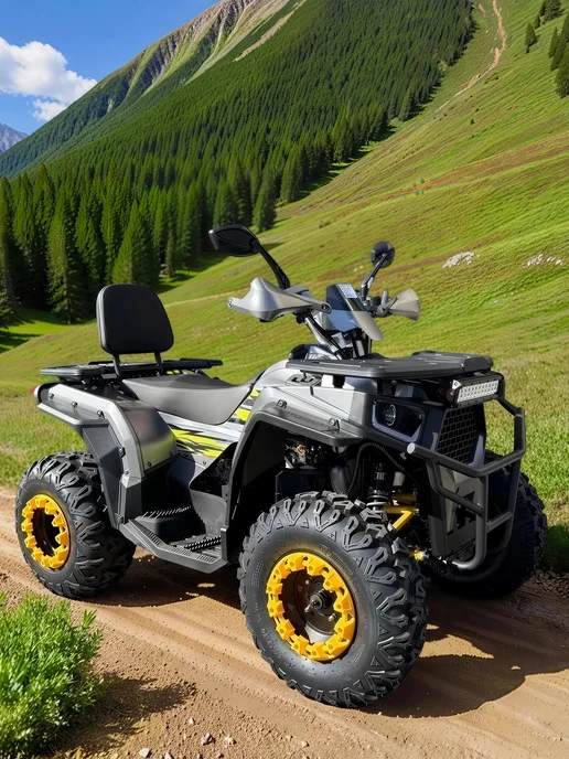 ТЕХНОМОТОРФ Квадроцикл ARMIS 250 (серия 5) черный, серый, фото 2