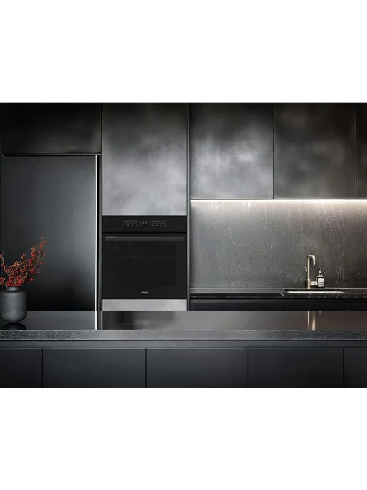 Haier Встраиваемый духовой шкаф HOX-FT5AMTMB, черный, фото 7