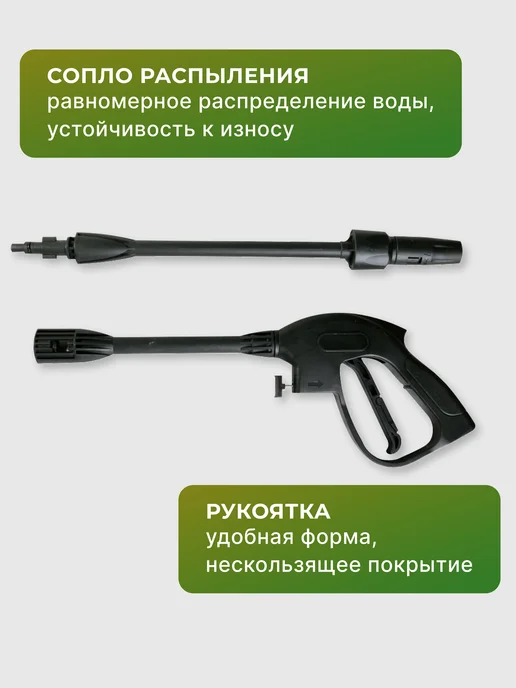 Пистолет распылитель для мойки высокого давления серии HUX — фото 4