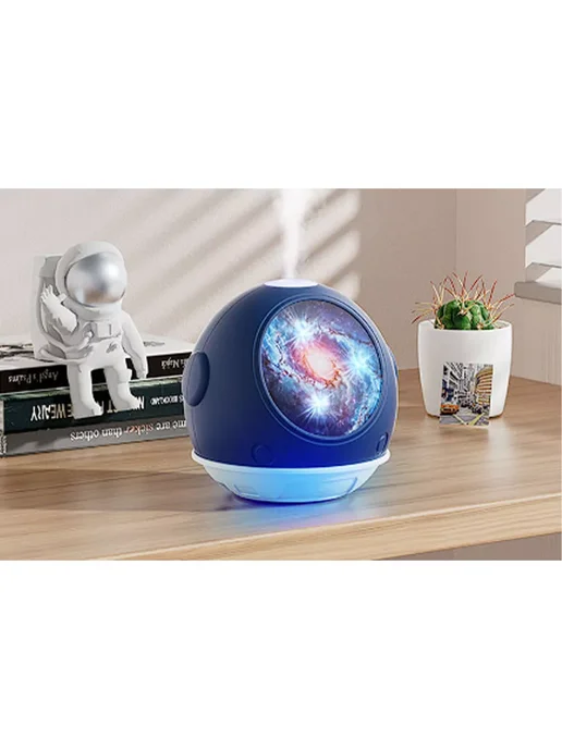 UniMarkt Увлажнитель воздуха космическая капсула, синий, фото 6