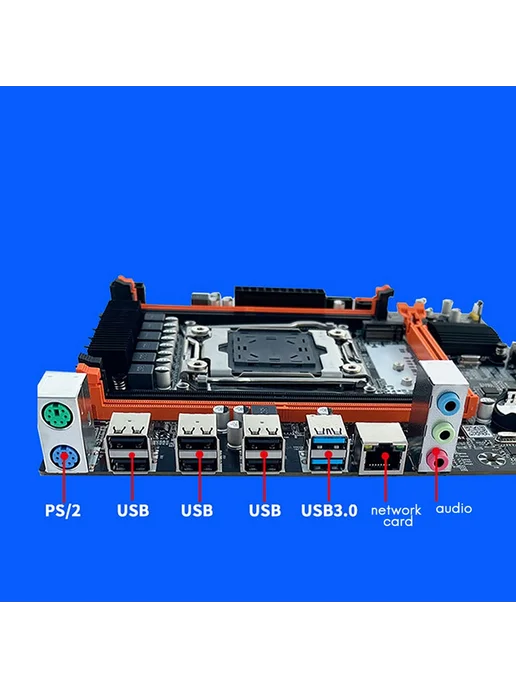 Материнская плата X99 B85 LGA2011-3 4X DDR4 REG ECC RAM M 2, вариант, фото 4