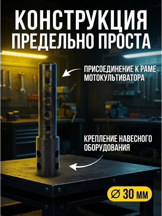 Набор для крепления навесного оборудования 30 мм — фото 2