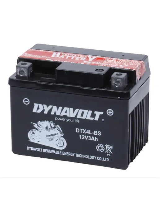DYNAVOLT Аккумулятор DTX4L-BS, 12V, AGM, вариант, фото 2