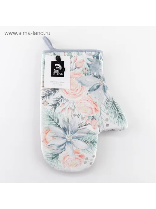 Этель Прихватка для кухни 20×27 варежка новогодняя, 20x27, фото 7