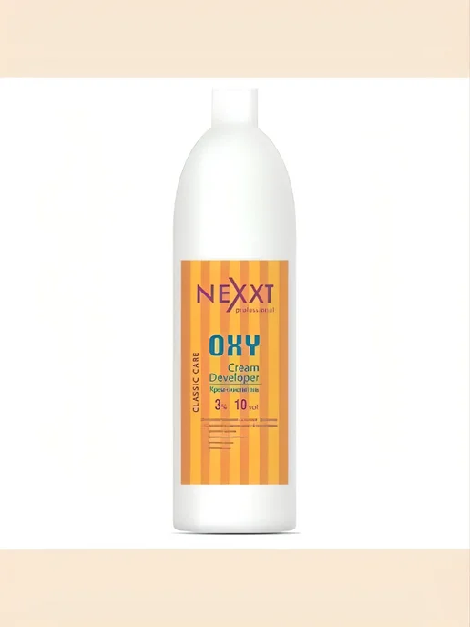 NEXXT Professional Oxy Cream Developer Крем окислитель 3% перекись 1000 мл, 1 л, бежевый, фото 3