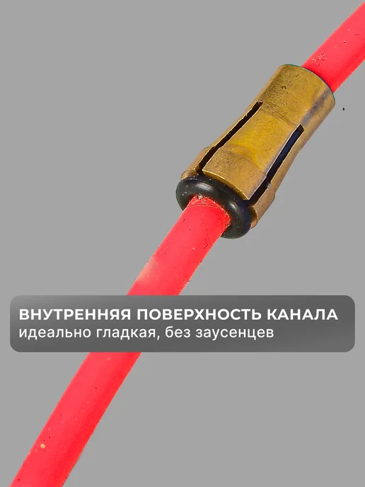 Тефлоновый канал 3,5м (красный, 1,0-1,2мм) для САИПА — фото 4