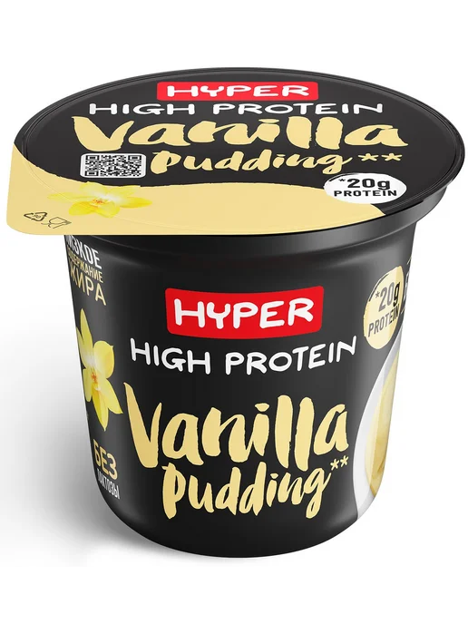 Ehrmann Пудинг Hyper High Protein со вкусом ванили 1.5%, 200, вариант