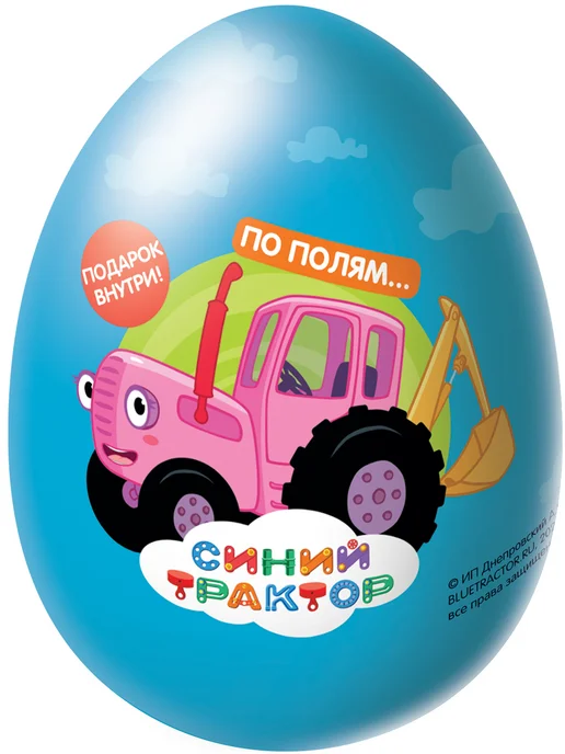 Конфитрейд Шоколадное яйцо Зверята с игрушкой, 24 по 20г, 24 шт, 20 г, фото 2