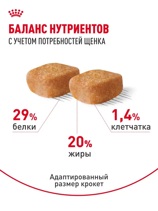 Сухой корм РОЯЛ КАНИН Йоркширский Терьер для собак, щенки, 0,5 кг, фото 3