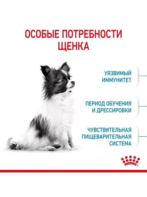 Сухой корм РОЯЛ КАНИН Сух Очень для собак, мелкие, щенки, 0,5 кг, фото 2