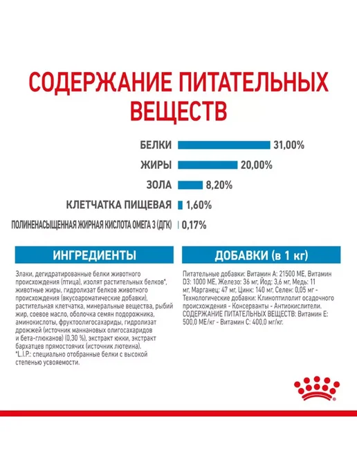 Сухой корм РОЯЛ КАНИН Сух Очень для собак, мелкие, щенки, 0,5 кг, фото 5