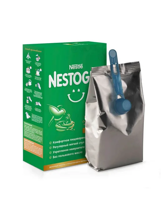 Nestle Смесь детская Nestogen 4 300 г, 300 г, фото 2
