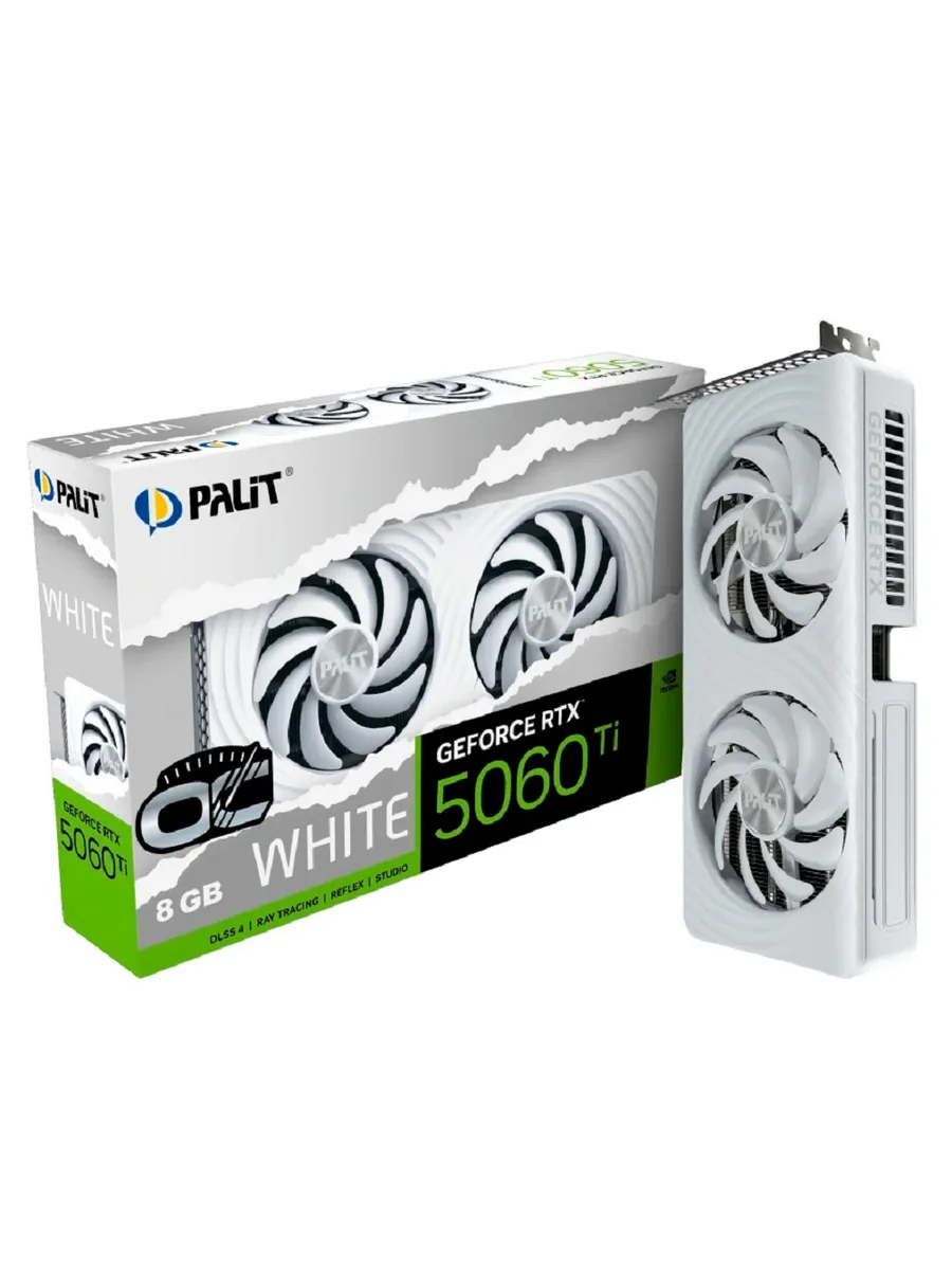 Palit Видеокарта Nvidia GeForce RTX 5060 Ti 8GB GDDR7 2FAN